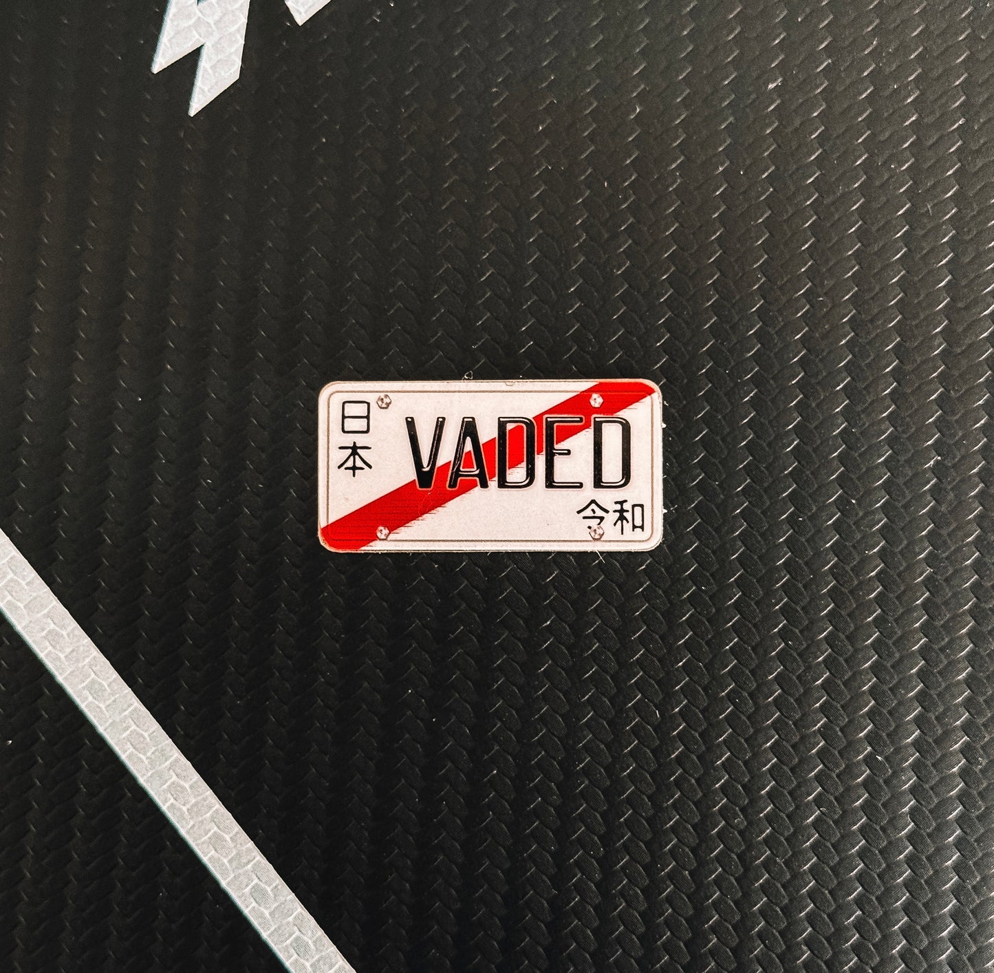 1/10TH SCALE METAL LICENSE PLATES