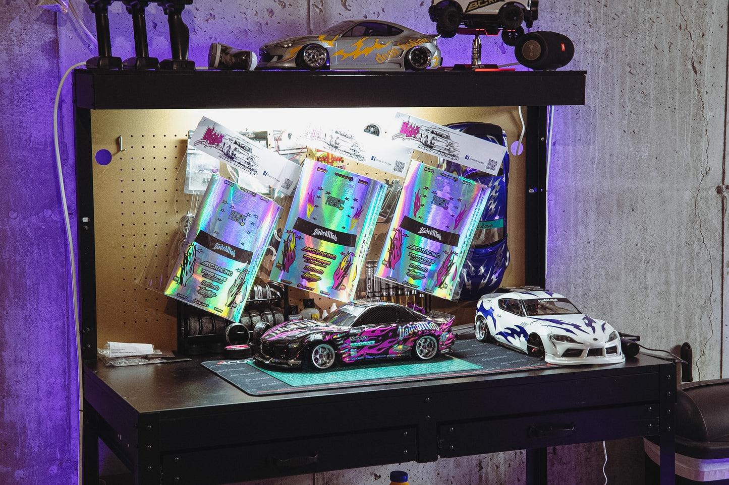 VADED MOB 1/10TH SCALE RC D-CAR LIVERY (2026)