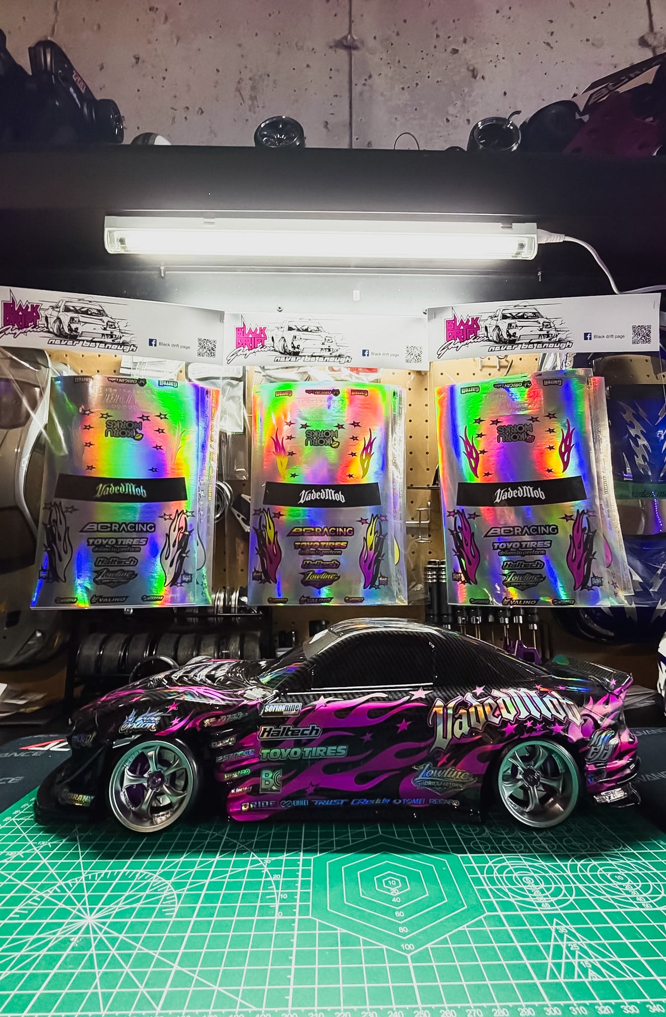 VADED MOB 1/10TH SCALE RC D-CAR LIVERY (2026)