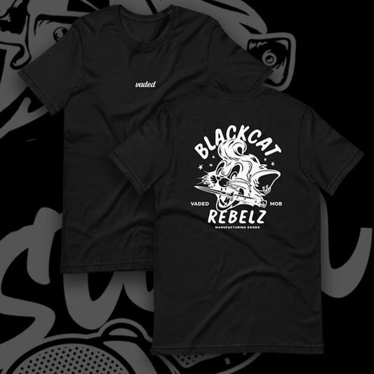 BLACK CAT REBELZ SHIRT