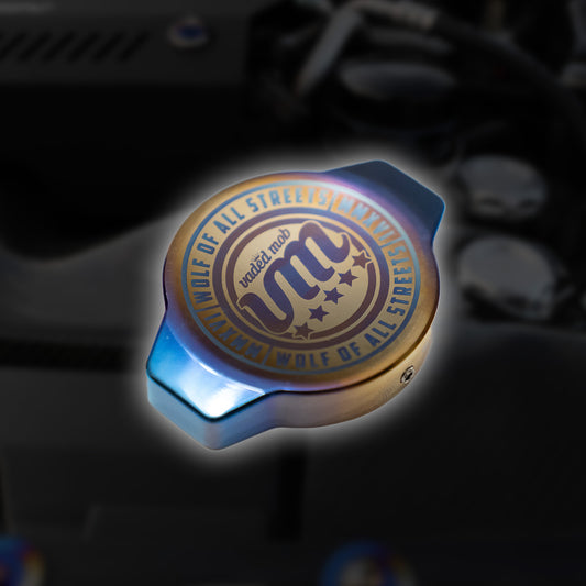 VADED TITANIUM RADIATOR CAPS
